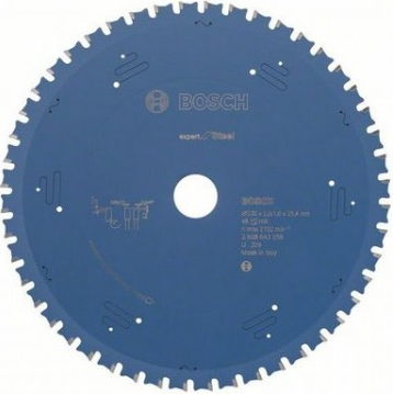 Пильный диск по стали BOSCH 230х48х25.4 мм Expert for Steel [2608643058]