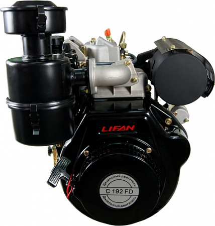 Дизельный двигатель LIFAN C192FD 15 л.с., электростартер [C192FD]