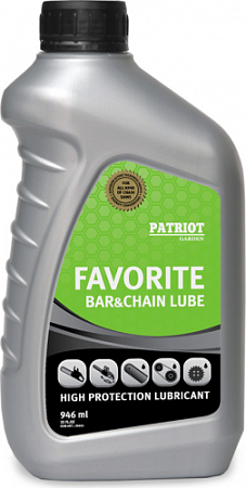 Масло для смазки цепи PATRIOT Favorite Bar&Chain Lube 0,946 л [850030601]
